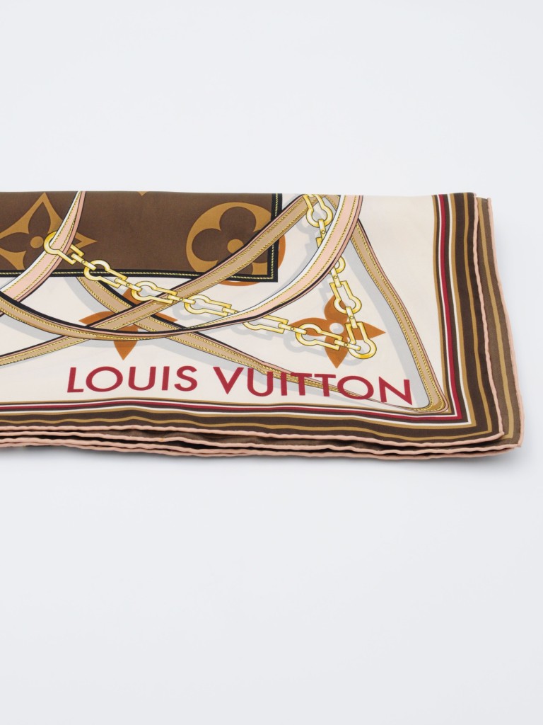 Louis Vuitton Ultimate Monogram Square 90 scarf