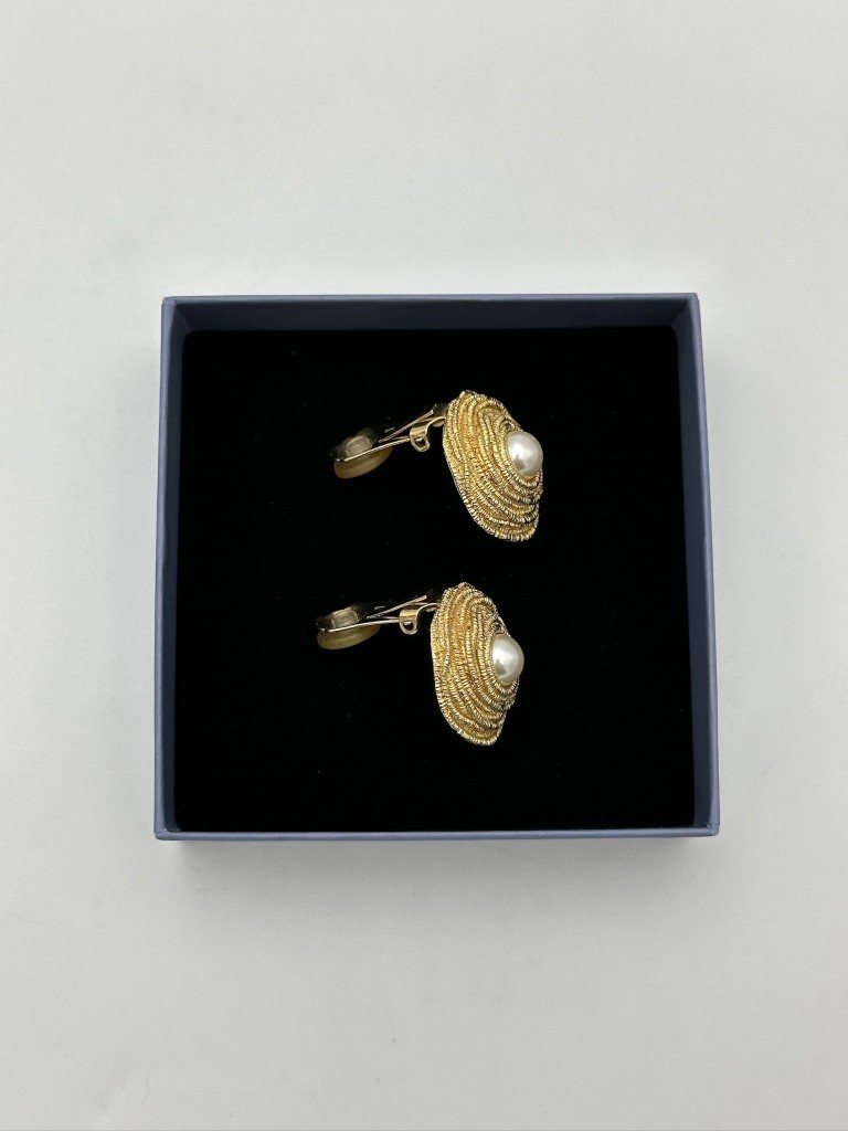 Dior klipsy vintage
