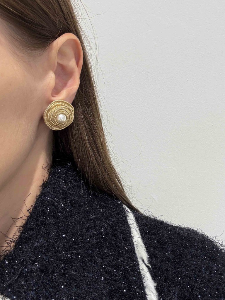 Dior klipsy vintage
