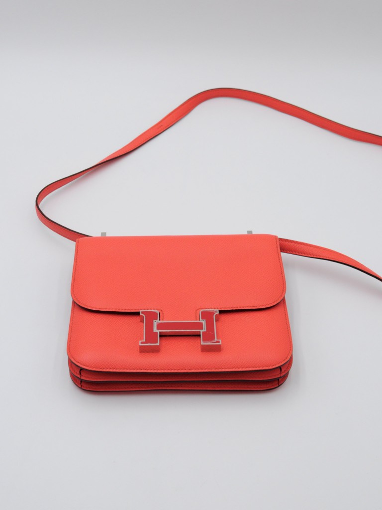 Hermes Constance Mini Capucine torebka