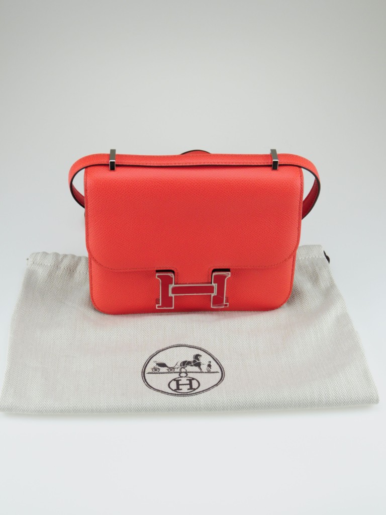 Hermes Constance Mini Capucine torebka