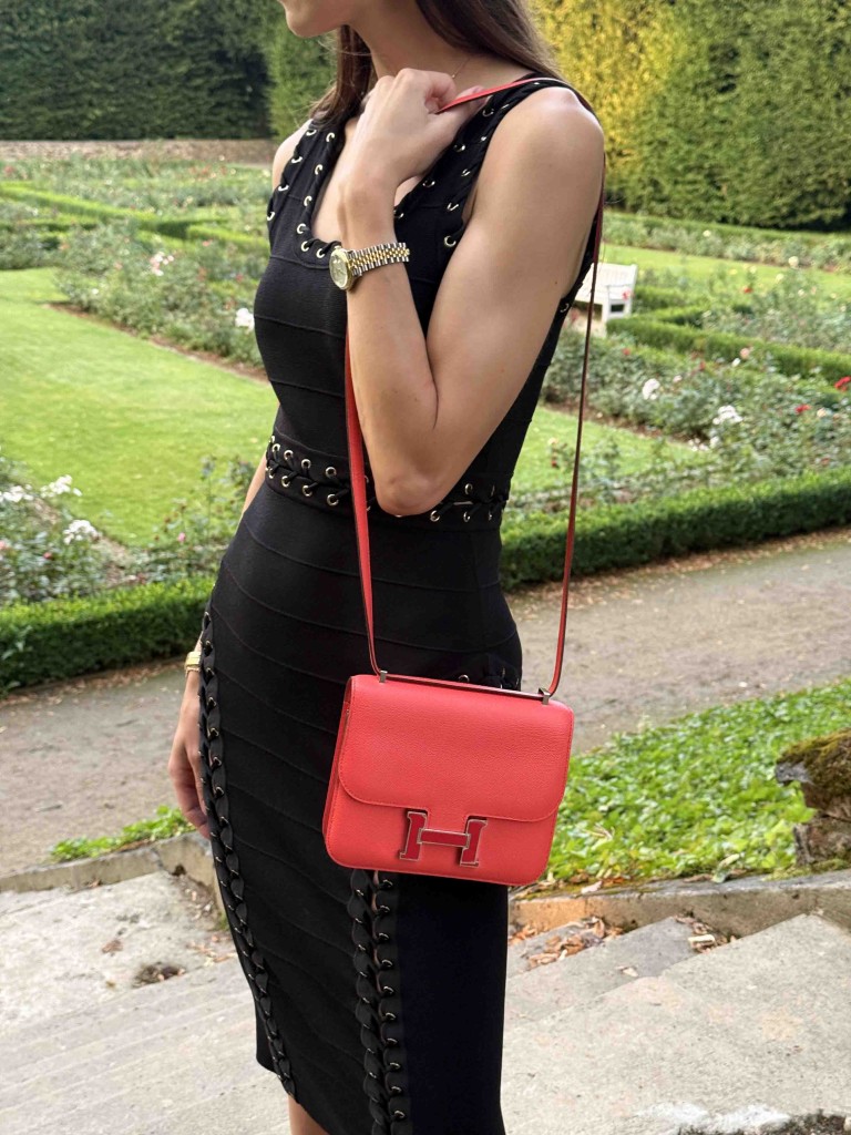 Hermes Constance Mini Capucine torebka