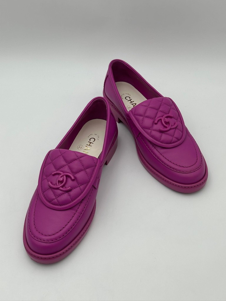 Chanel moccasins