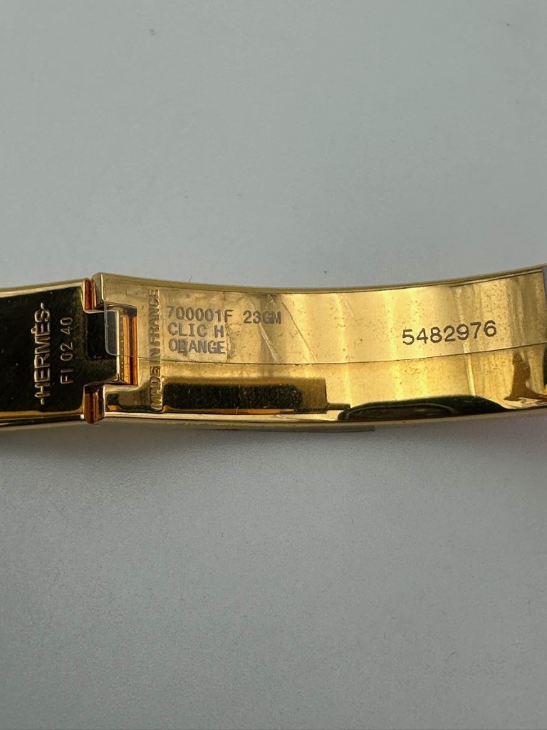Hermes Clic Clac H bracelet