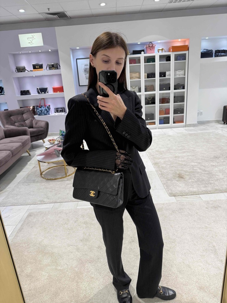 Chanel Classic Medium Double Flap vintage torebka