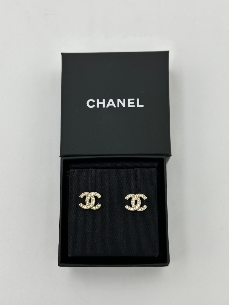 Kolczyki Chanel mini