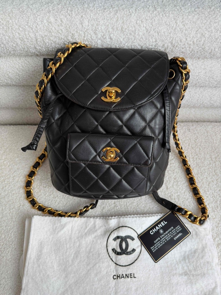 Chanel plecak vintage Duma