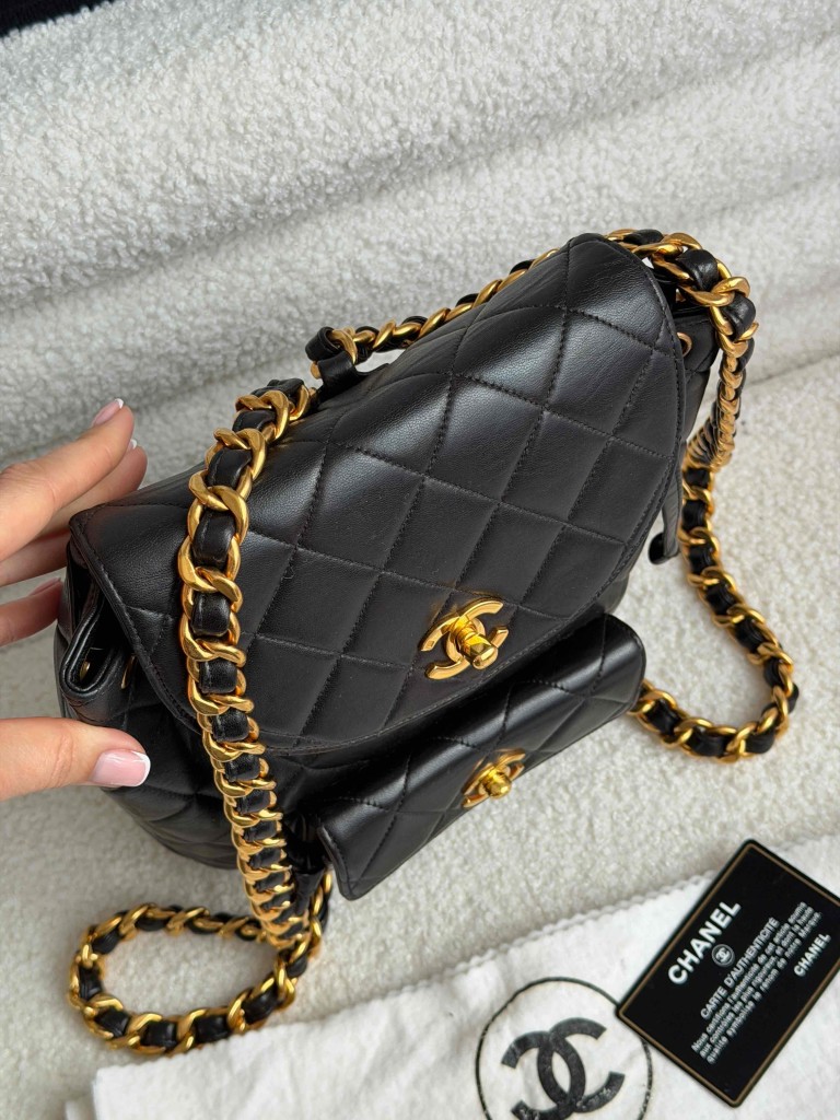 Chanel plecak vintage Duma