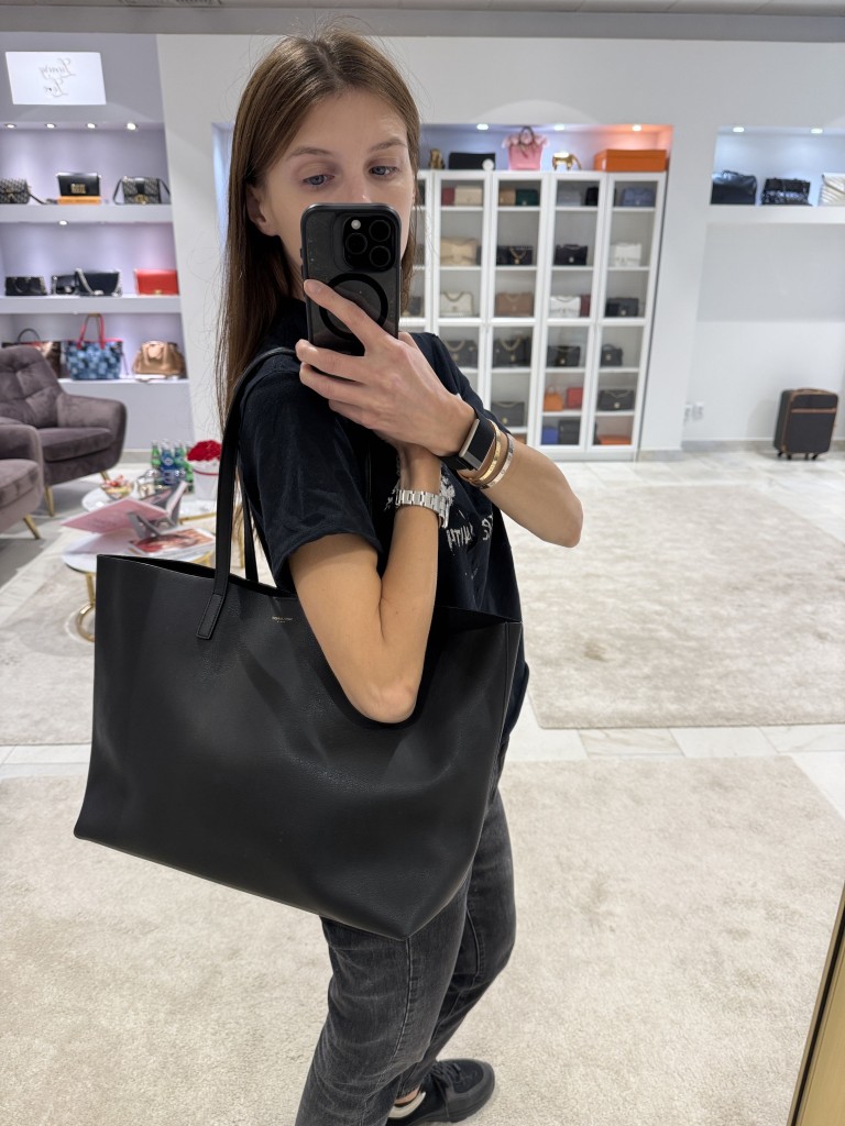 Saint Laurent East West Shopping tote bag