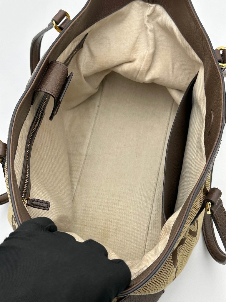 Gucci Web Ophidia Shopping Tote Bag