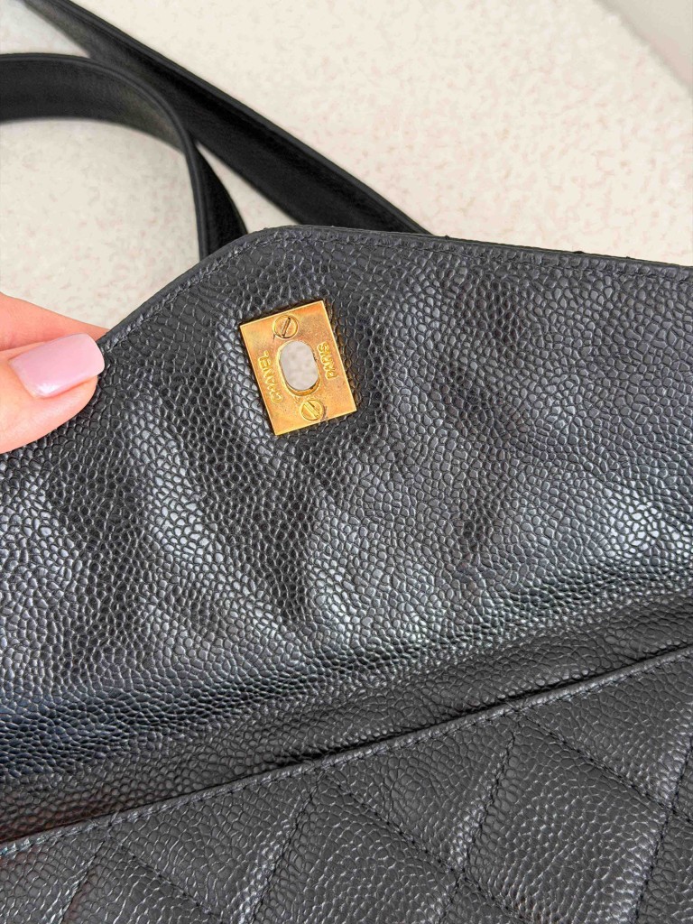 Chanel CC logo Chain Vintage Shoulder bag
