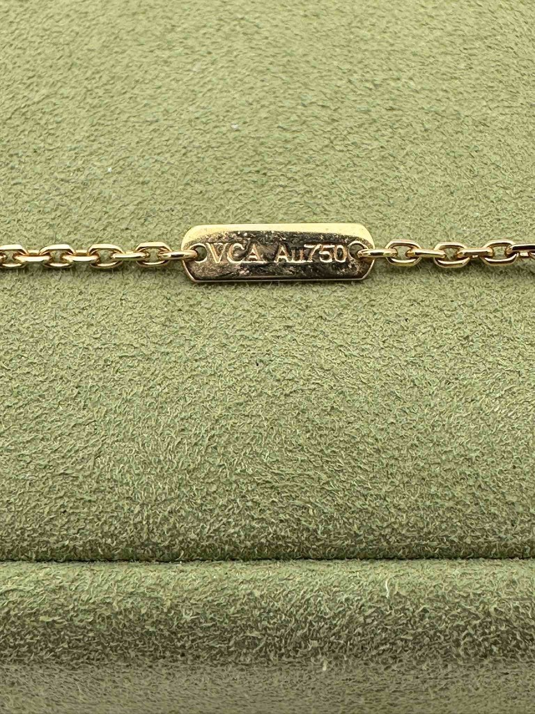 Van Cleef & Arpels naszyjnik Vintage Alhambra