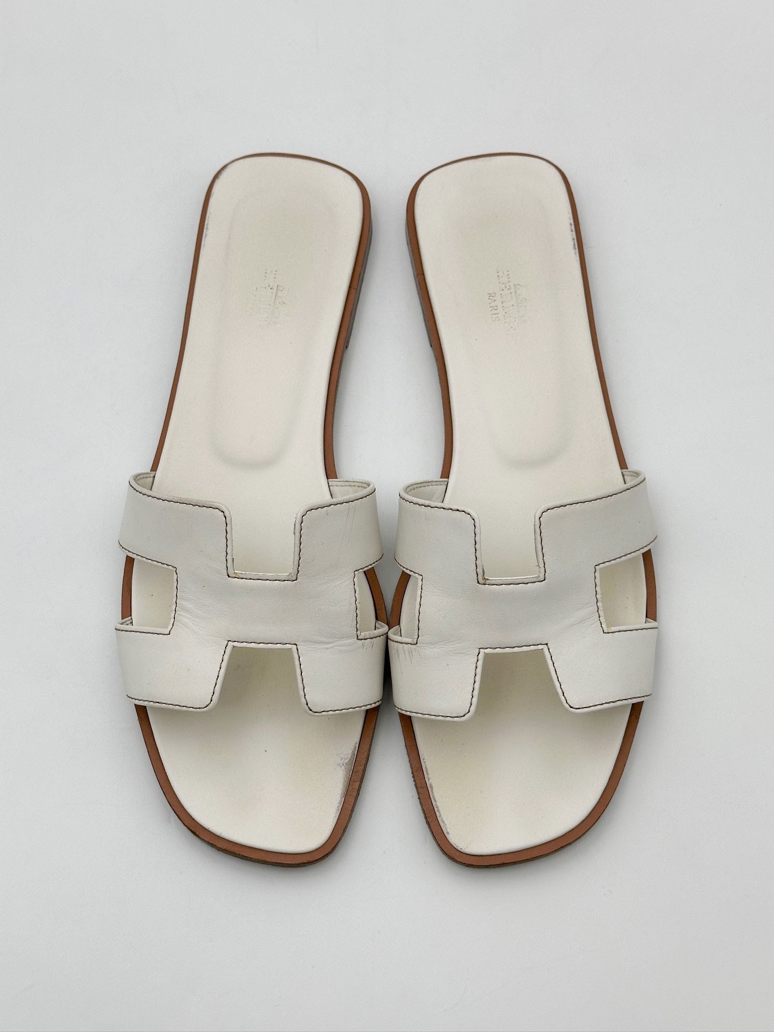 Hermes Oran sandals