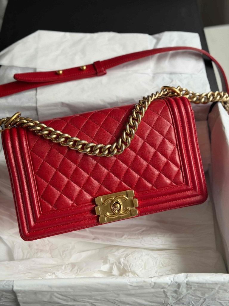 Chanel Boy Old Medium torebka