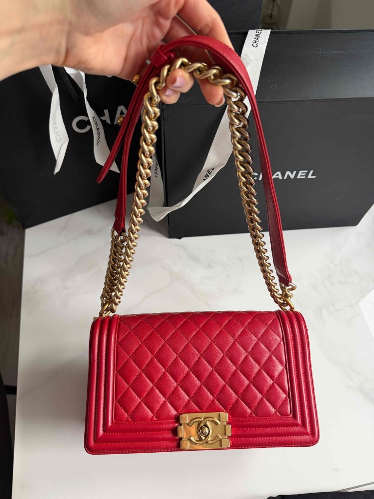 Chanel Boy Old Medium torebka