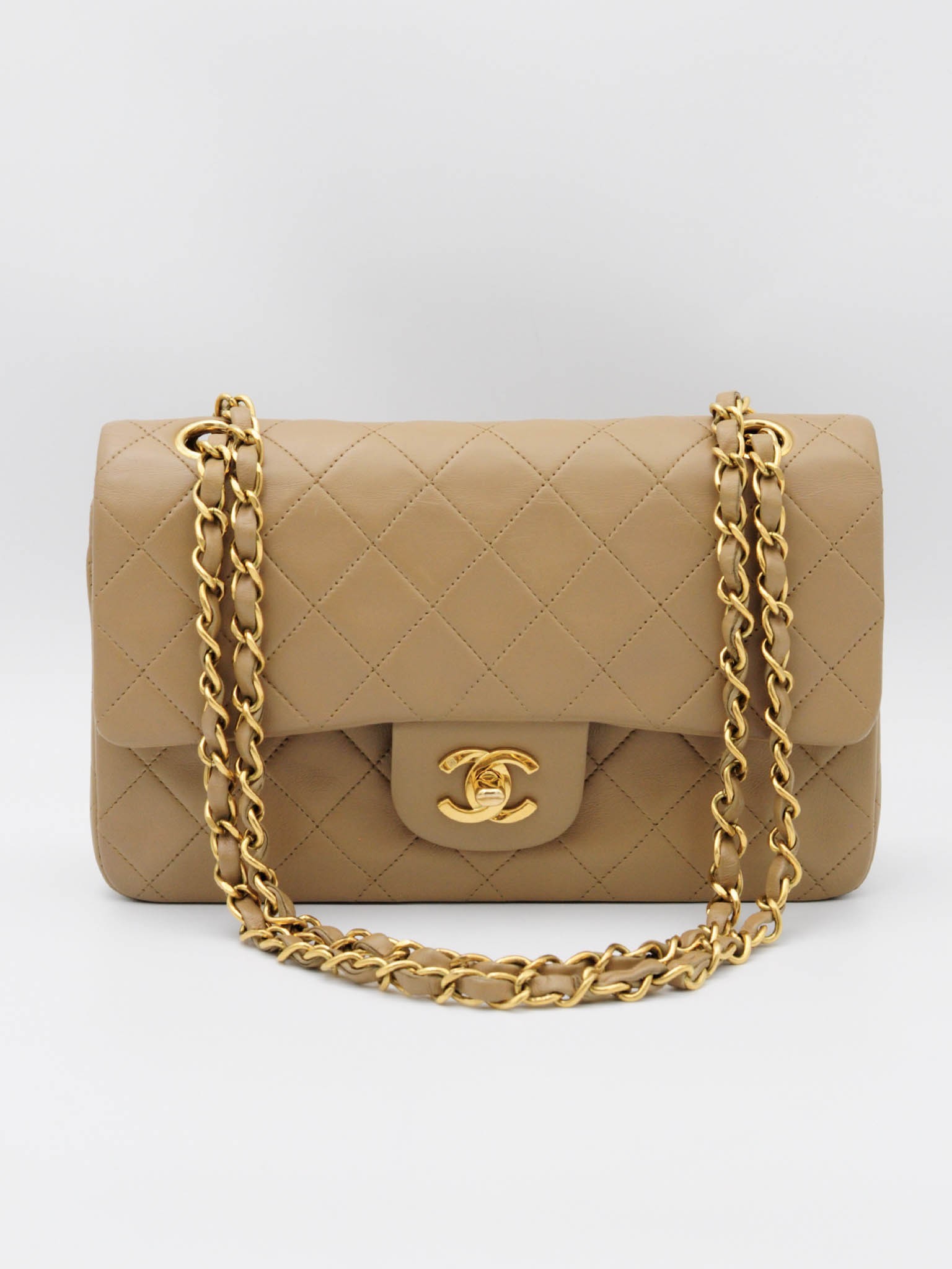Chanel Classic Small Double Flap Vintage 24k torebka