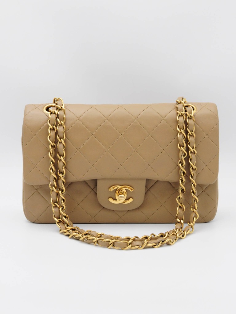 Chanel Classic Small Double Flap Vintage 24k Bag