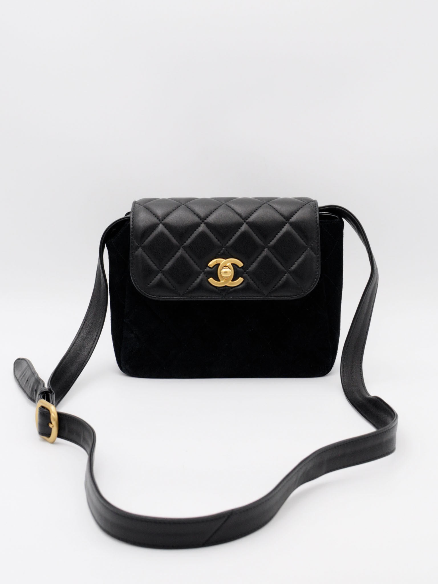 Chanel Mini Quilted CC Flap torebka