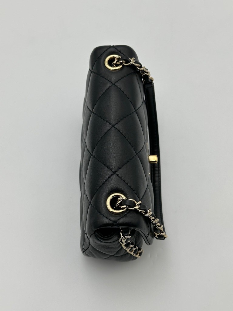 Chanel Chain Frame Enamel CC Mini Flap torebka