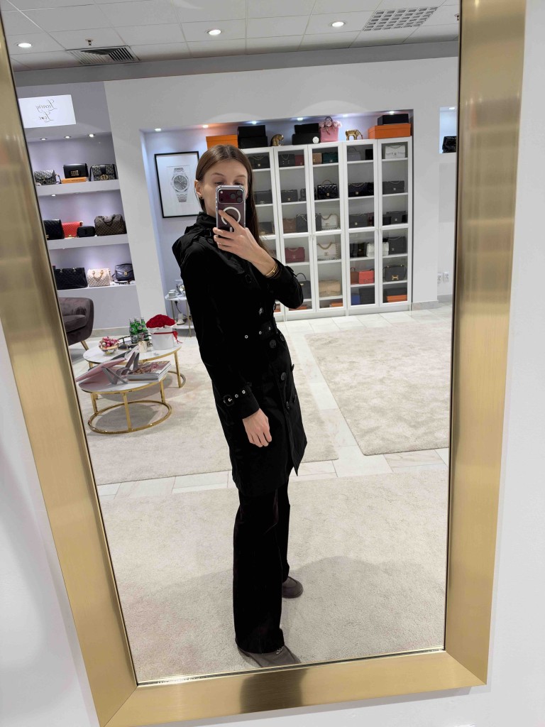Burberry płaszcz