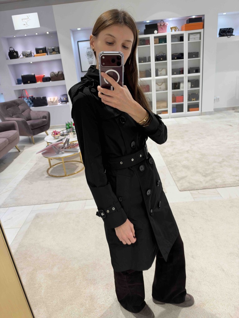 Burberry płaszcz