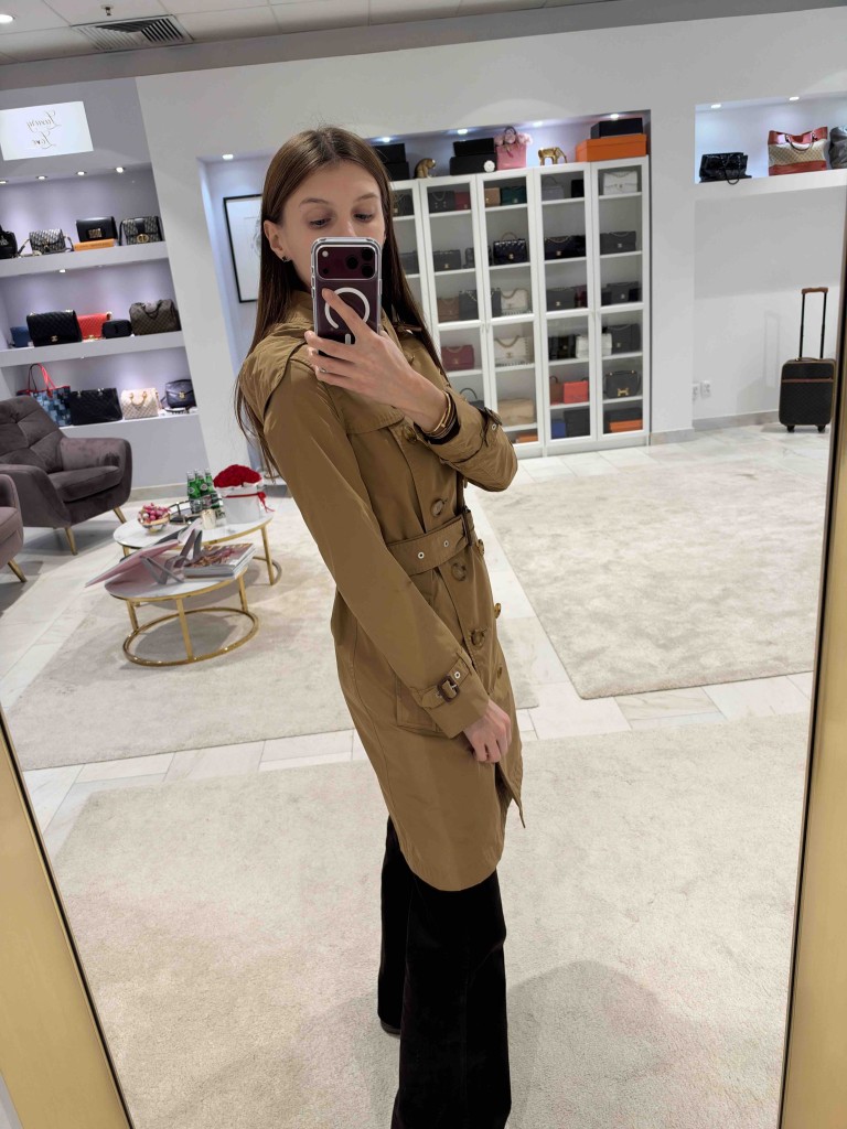 Burberry trench coat