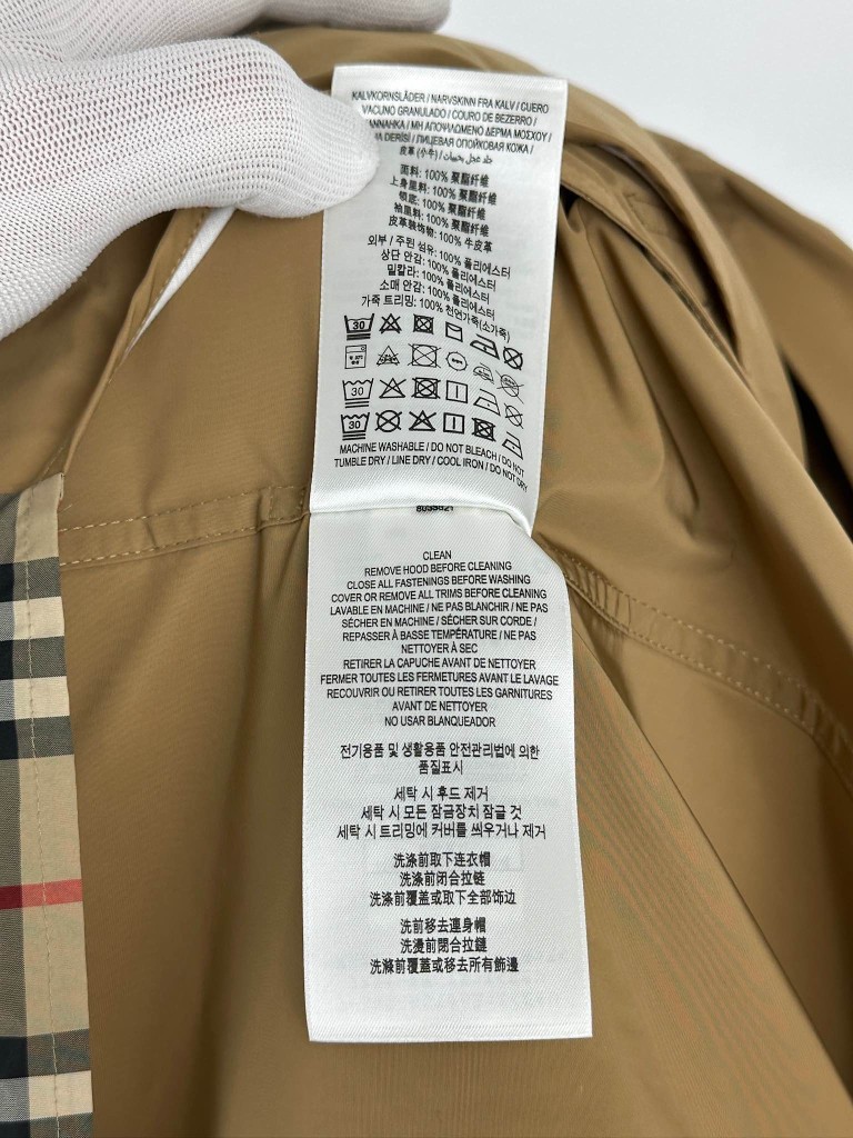 Burberry płaszcz