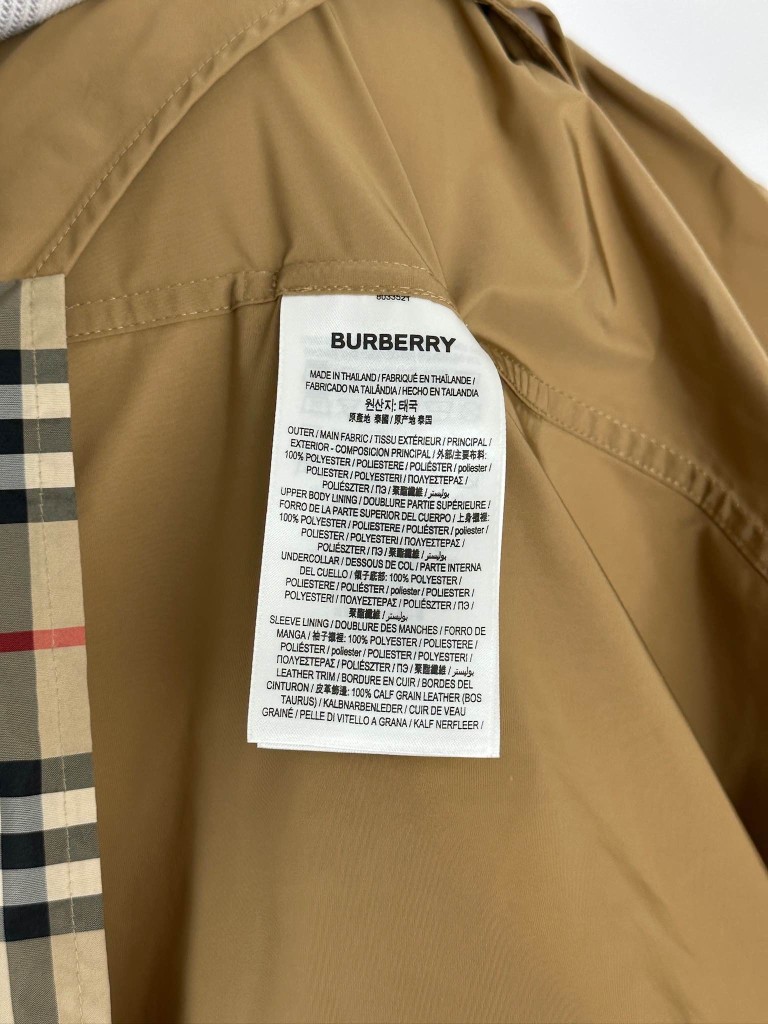 Burberry płaszcz
