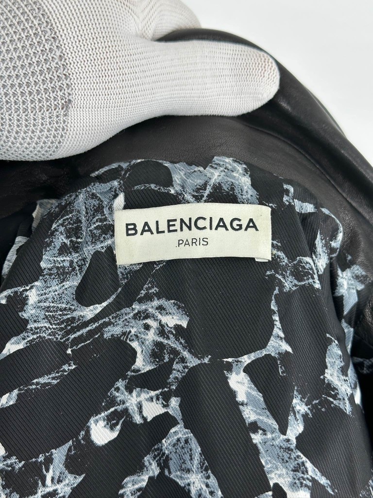 Balenciaga kurtka skórzana