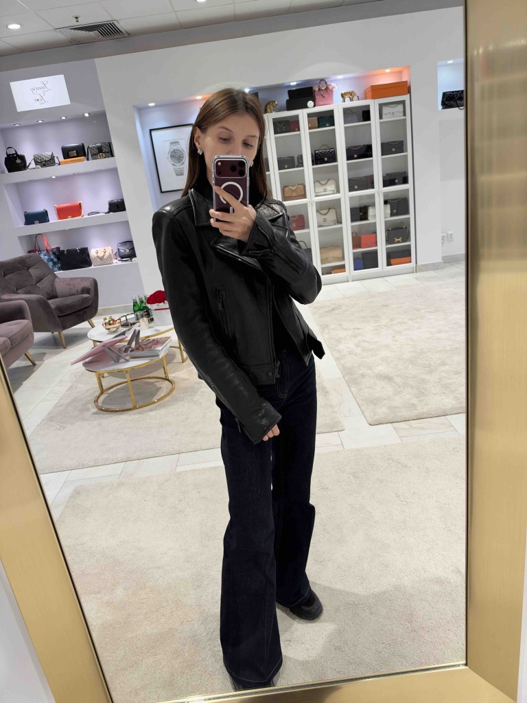 Balenciaga kurtka skórzana