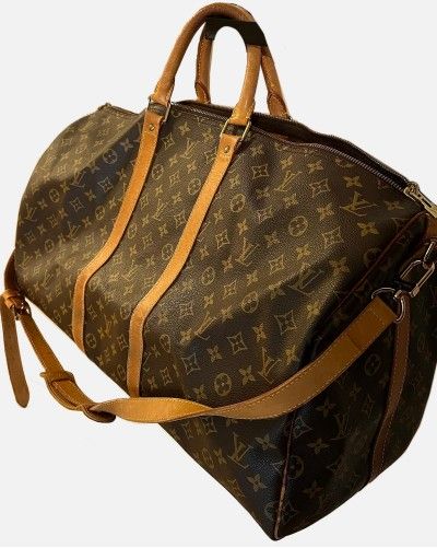 Louis Vuitton Keepall 55 Bandouliere monogram torba podróżna