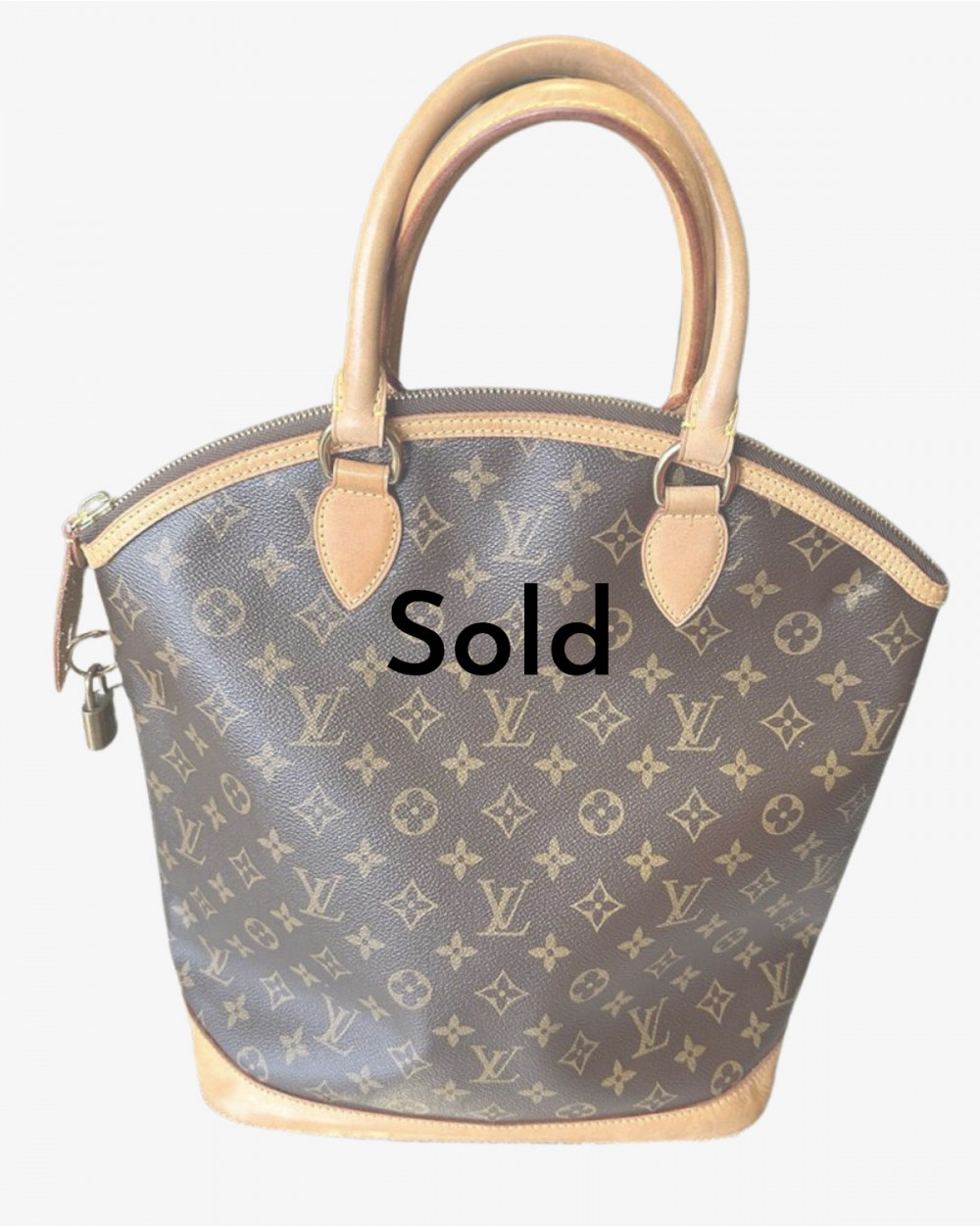 Authenticated Used LOUIS VUITTON Louis Vuitton Flat Vertical Tote
