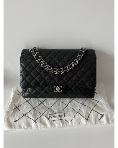 Chanel Classic Maxi caviar bag