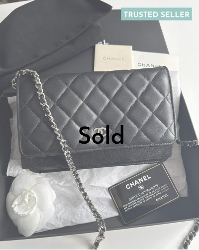 Chanel wallet on chain...