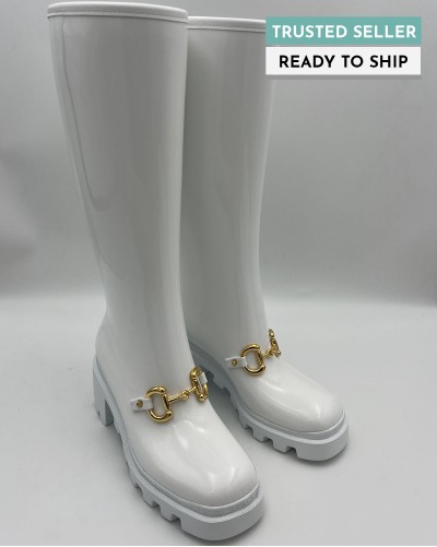 Gucci rain boots