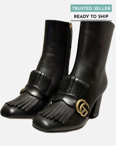 Gucci Marmont ankle boots