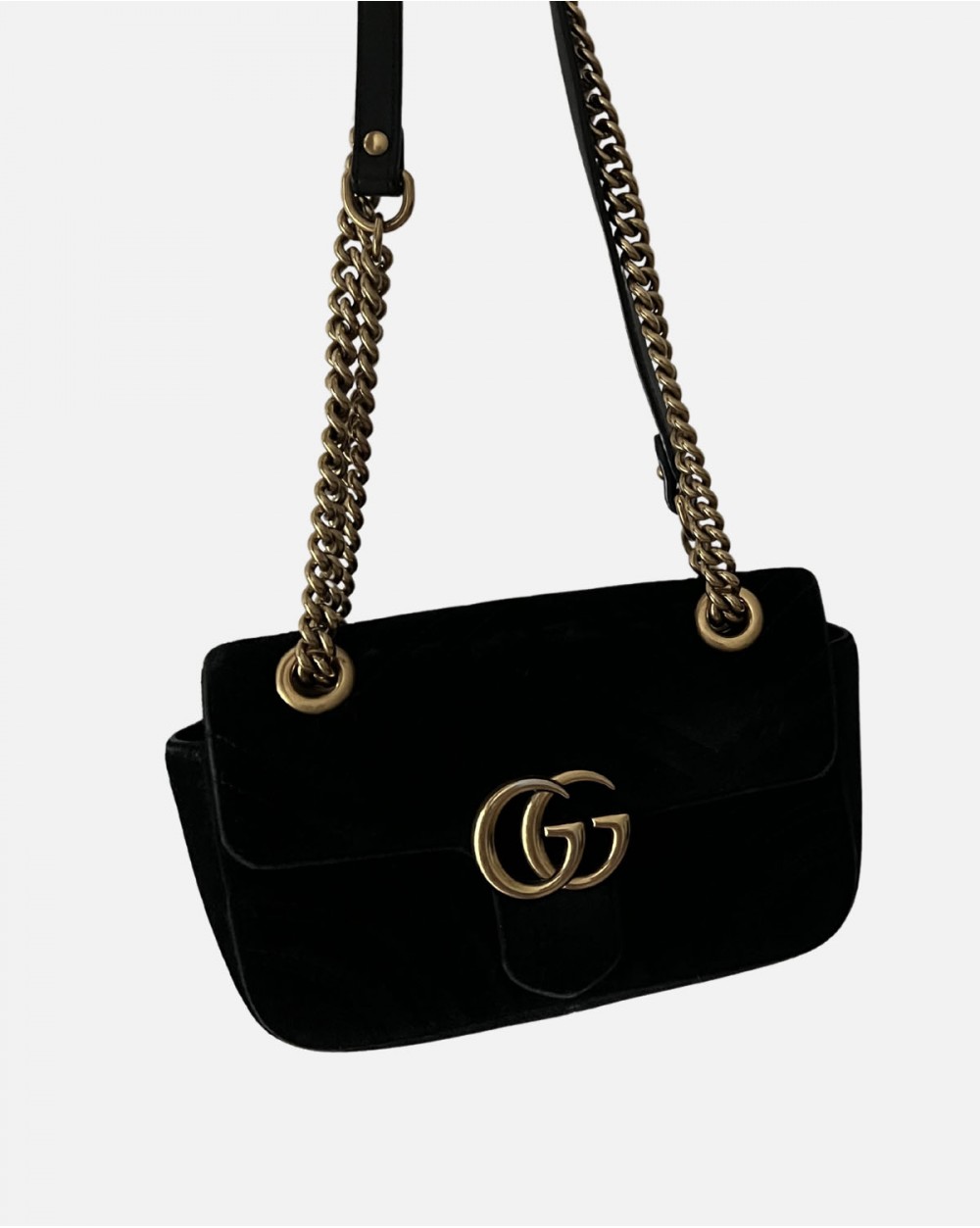 Gucci Marmont mini velvet bag