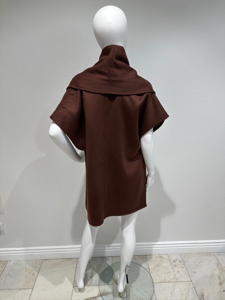 Hermès poncho vest coat