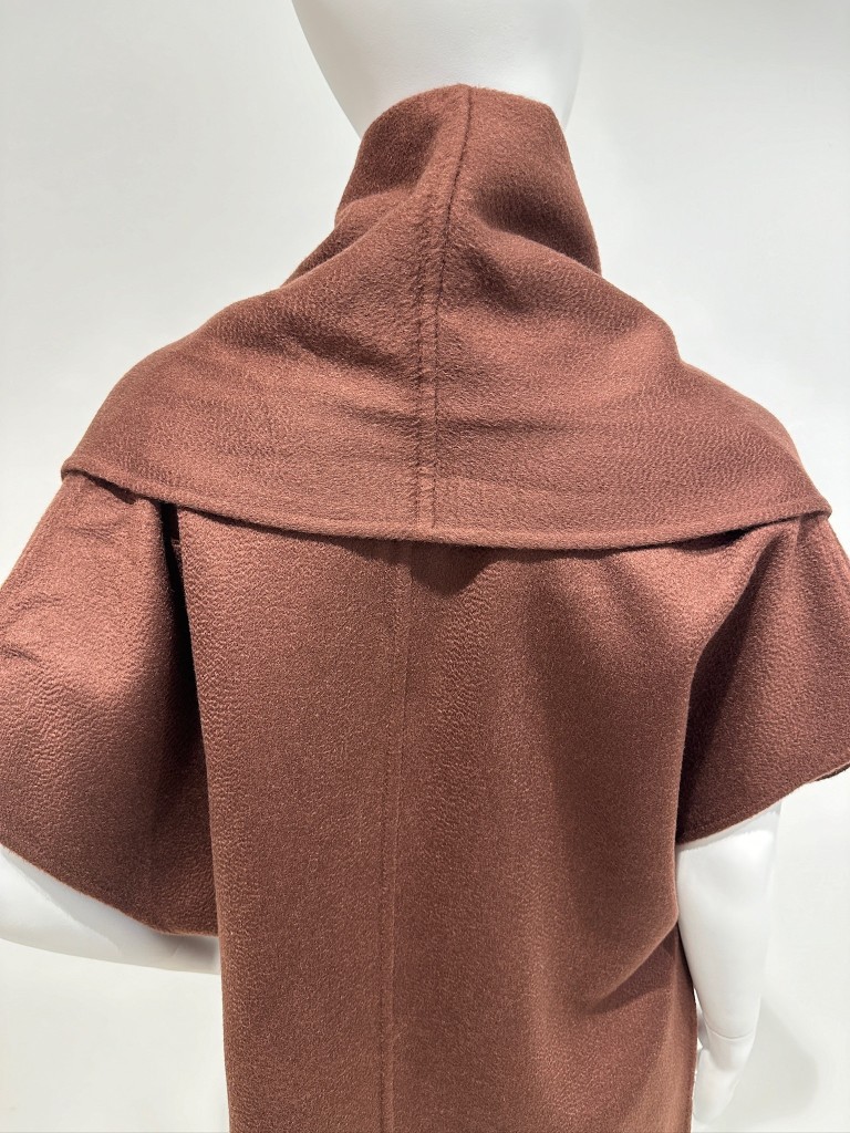 Hermès poncho vest coat