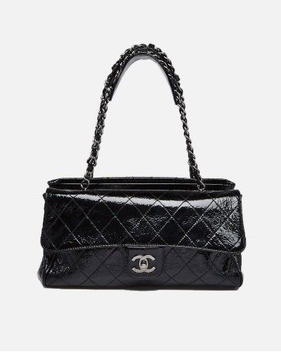 Chanel patent leather bag