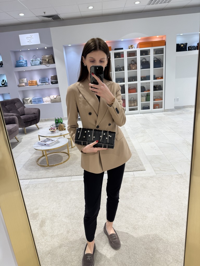 Balmain clutch bag