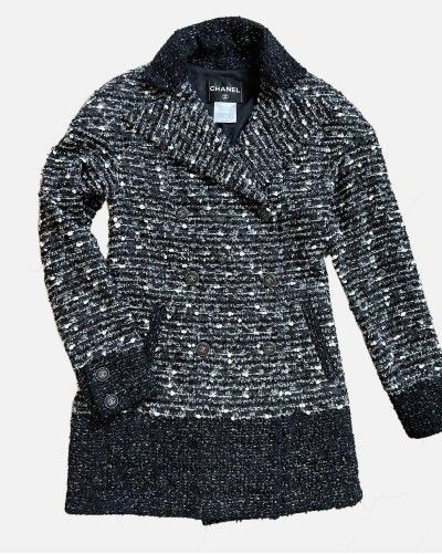 Chanel tweed coat